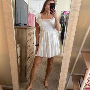 White dress
